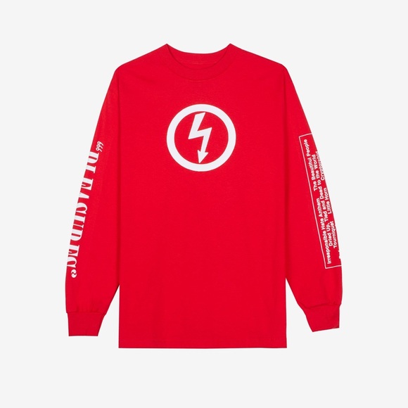 Marilyn Manson x Pleasures long sleeve tee - Picture 2 of 3